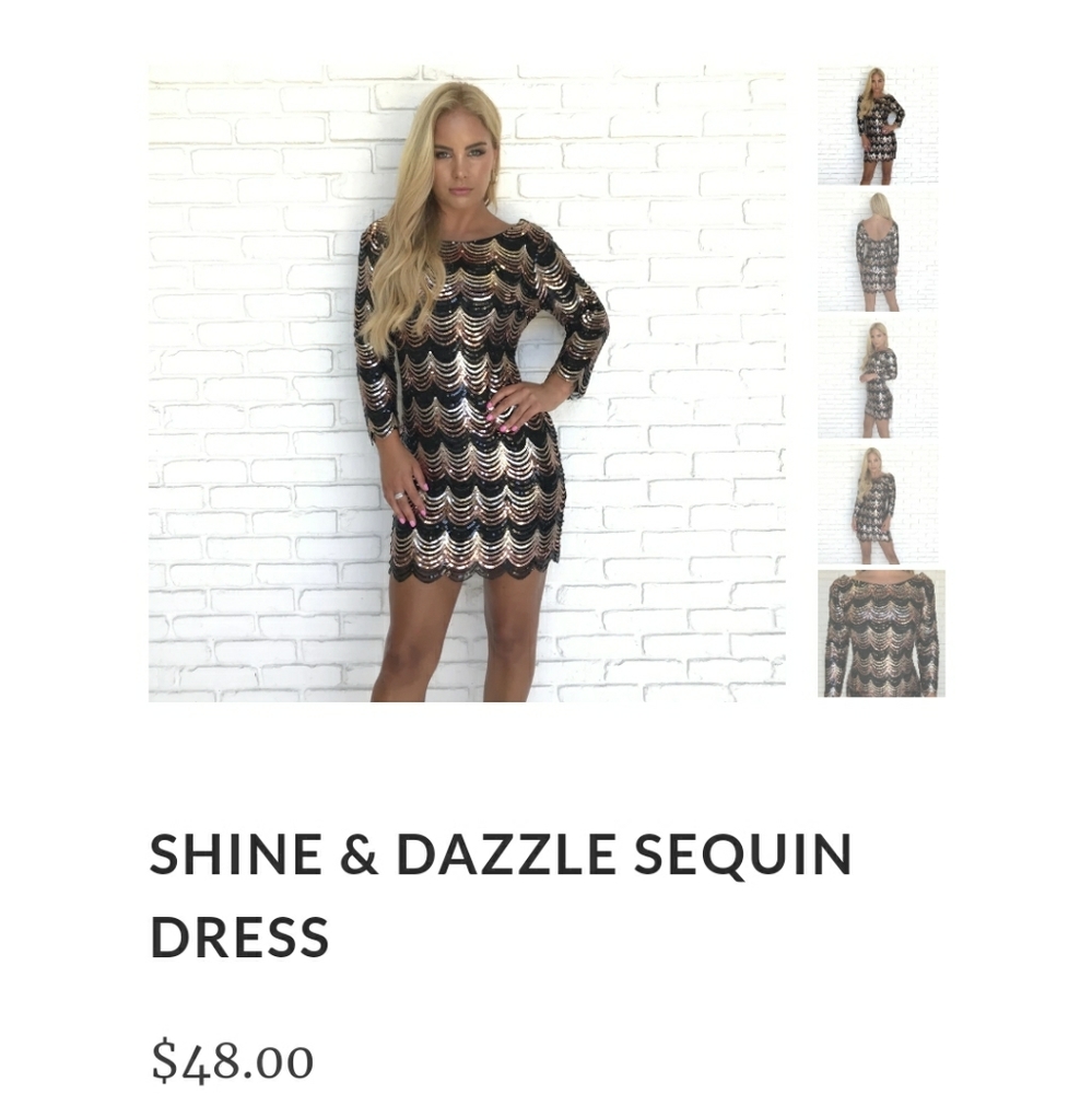 Sequin Dress